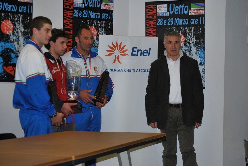 Il podio del K1